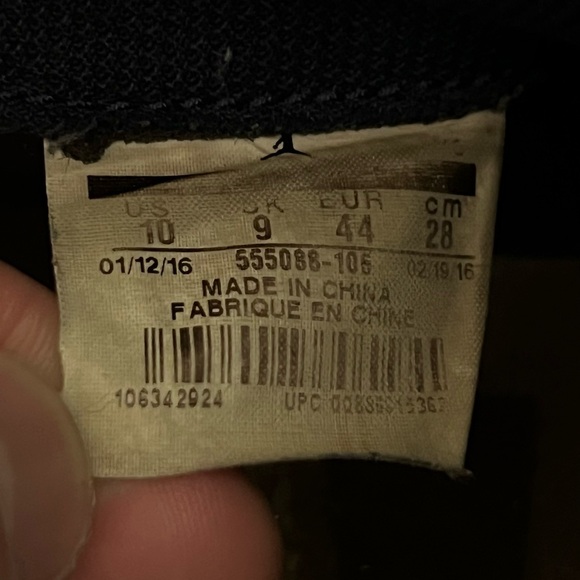 Air Jordan 1 Metallic Blue Size 10 - Picture 9 of 10